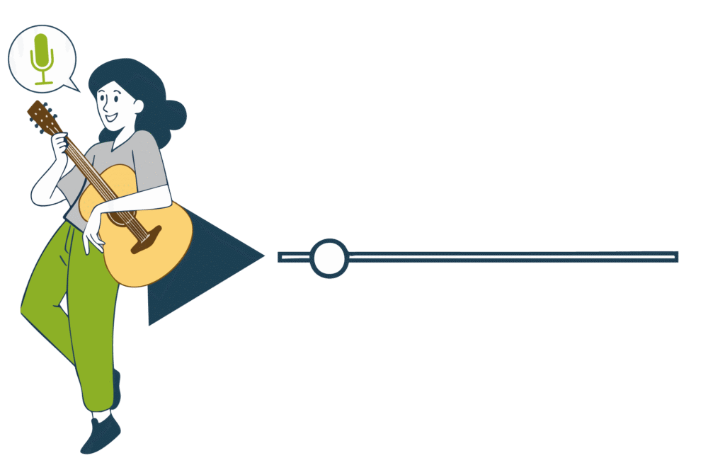 Girl mit Gitarre